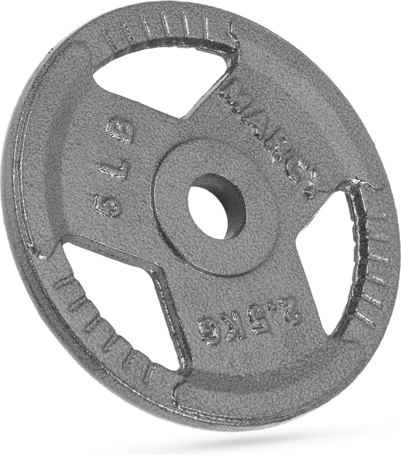 Vektskive i støpejern 2,5 kg – 30 mm – Gymtek – bilde 4 av 5