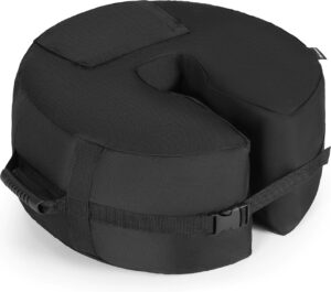 Luverno Paraplyfot, Stoffvekt