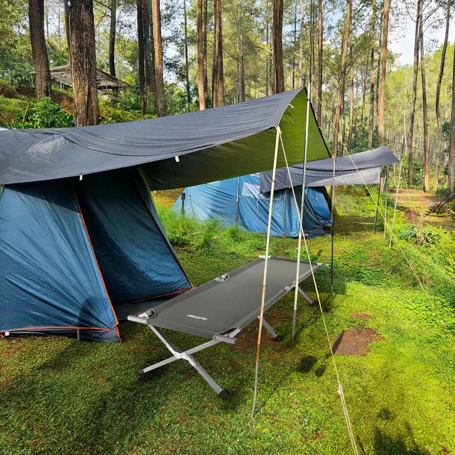 Sammenleggbar campingseng – 203 × 70 cm – Outtec – bilde 4 av 5