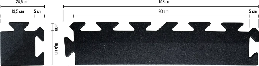 Puslespillmatte kantlist 15 mm Sportflex – bilde 2 av 2