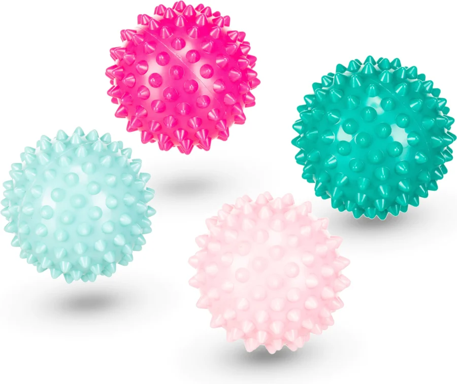 Sanseballer, Massasjepinnsvin 65 mm 4 stk – Gymtek – bilde 2 av 5