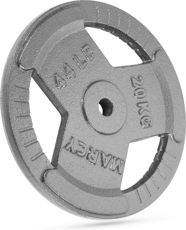 Vektskive i støpejern 20 kg – 30 mm – Gymtek – bilde 4 av 5