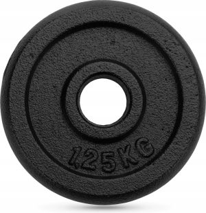 Gymtek Støpejernsvektskive 1,25 Kg 29 Mm