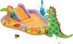 Dinosaurbasseng, Lekeplass 201x157x69 cm Intex