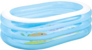 Ovalt Hagebasseng 163x107x46 cm Intex