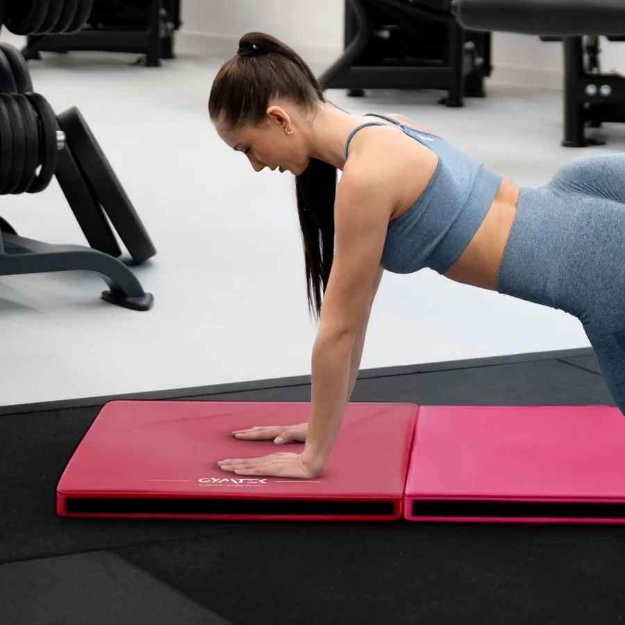 Gymnastikkmatte tredelt 180 × 60 × 5 cm – Gymtek – bilde 5 av 5