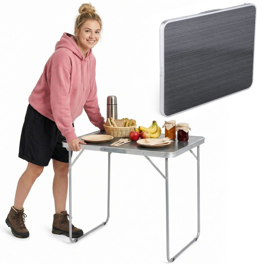 Camping, Turist, sammenleggbart bord 80 × 60 × 70 cm – Outtec – bilde 1 av 5