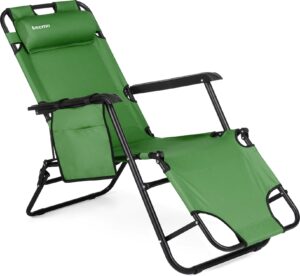 Sun Comfort 2-I-1 Luverno Sammenleggbar Hage-/Strandstol