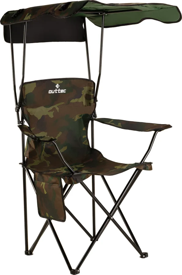 Sun XXL camping- og fiskestol – Outtec – bilde 2 av 5