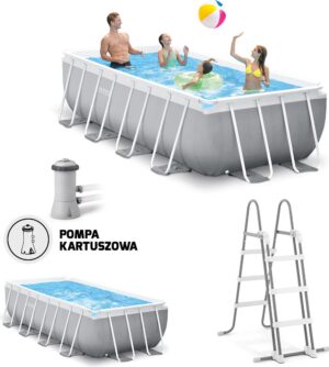 Prism Frame Pool 400x200x100 cm Intex