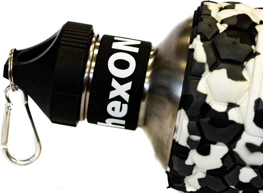 Rulle, massasjerulle med flaske Hexon 1,2 l 2-i-1 Rea Tape – bilde 5 av 5
