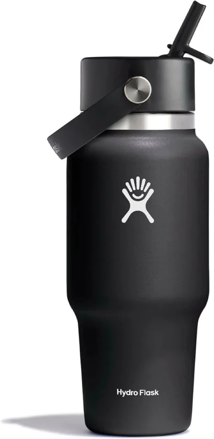 Termoflaske Wide Flex Straw Travel 710 ml med sugerør – Hydro Flask – bilde 1 av 5