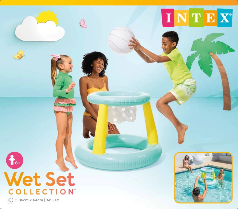 Flytekurv med ball 86 × 64 cm – Intex – bilde 5 av 5