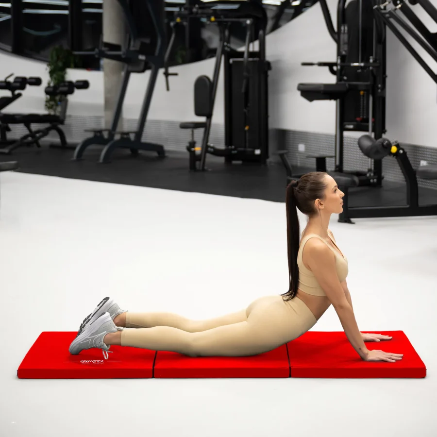 Gymnastikkmatte tredelt 180 × 60 × 5 cm – Gymtek – bilde 3 av 5