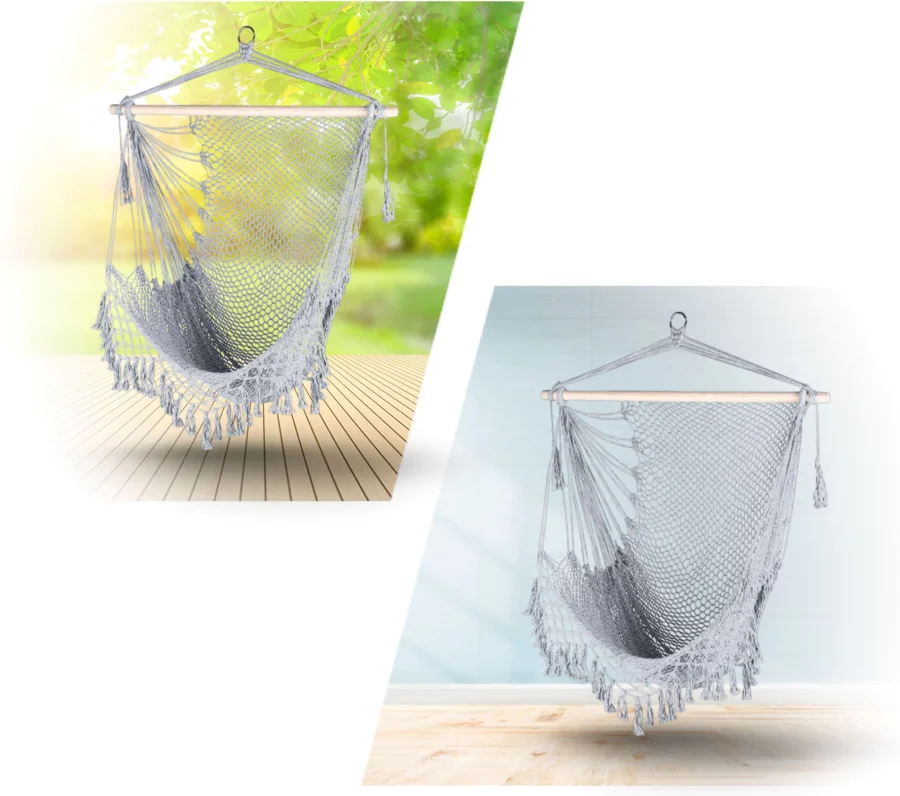 Hagehuske, hengestol Boho – Outtec – bilde 5 av 5
