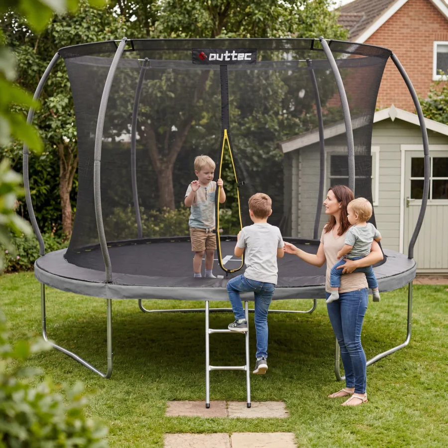 Trampoline med gresskarmotiv 305 cm 10 Fot – Outtec – bilde 2 av 5