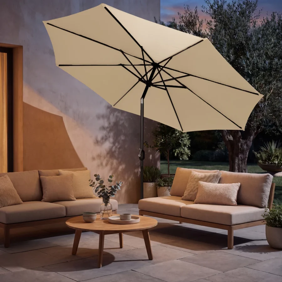 Stor Hageparaply Circo 300 cm – Luverno – bilde 3 av 5