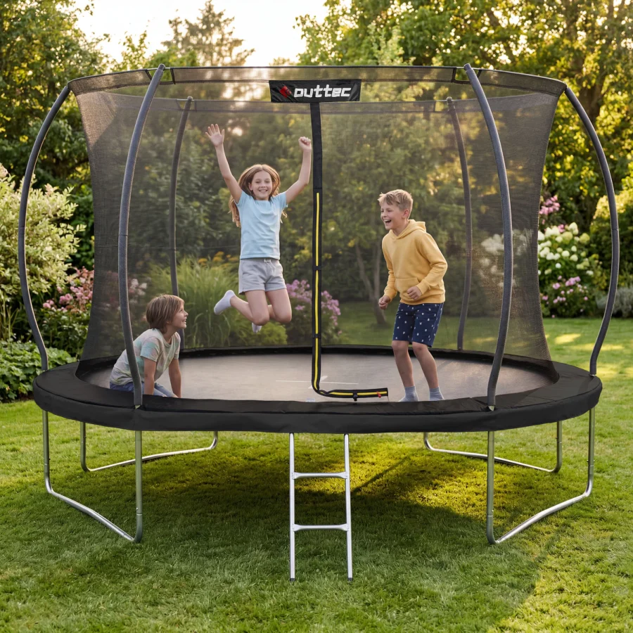 Trampoline med gresskarmotiv 366 cm 12 Fot – Outtec – bilde 4 av 5