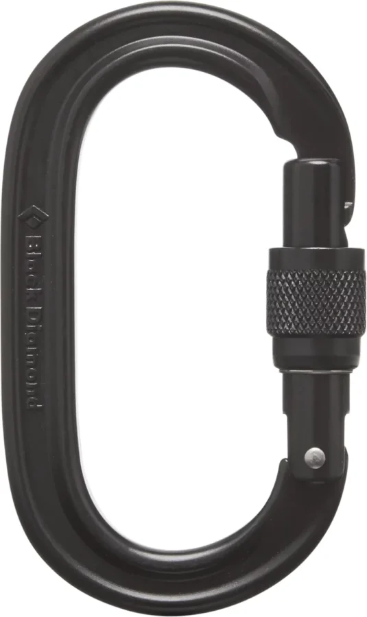 Oval Nøkkellås Skrukarabinkrok – Black Diamond