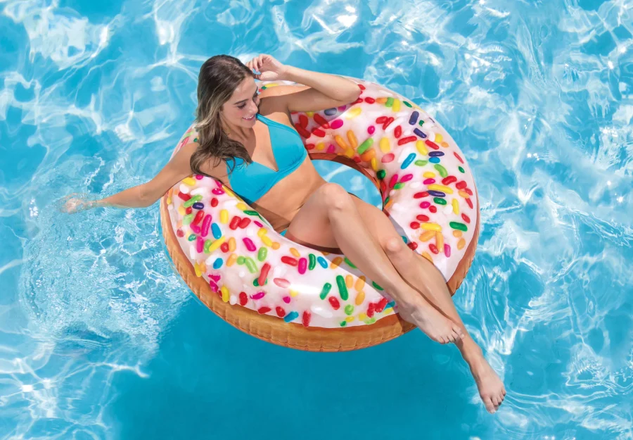 Regnbue Sprinkle Donutrør 99 cm – Intex – bilde 3 av 4