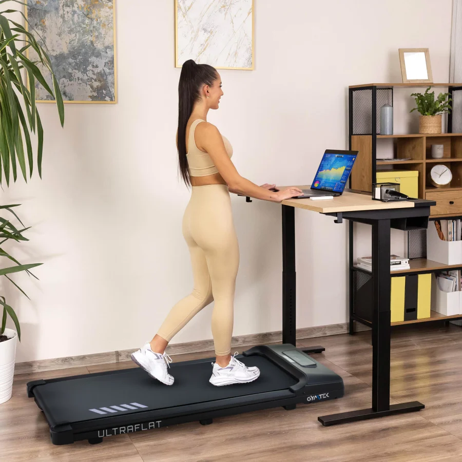 Elektrisk tredemølle til bruk ved skrivebord XT100 – Gymtek – bilde 4 av 5