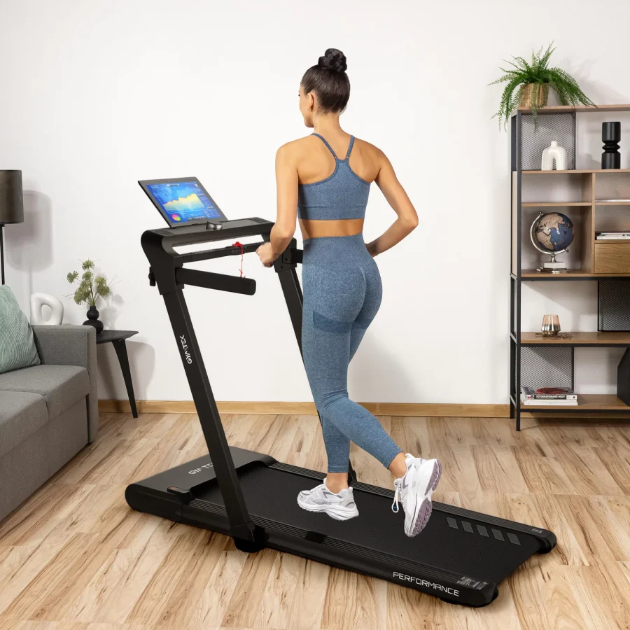 Sammenleggbar elektrisk tredemølle XT700 – Gymtek – bilde 4 av 5