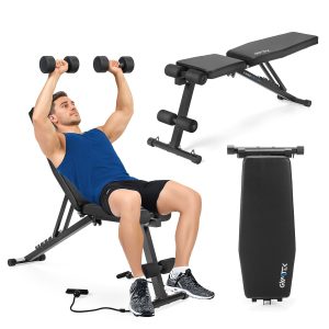 Gymtek Xl400 Sammenleggbar Treningsbenk