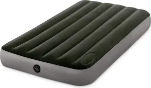 Intex Twin Dura-Beam Dunmadrass Med Fotpumpe 191X99X25Cm