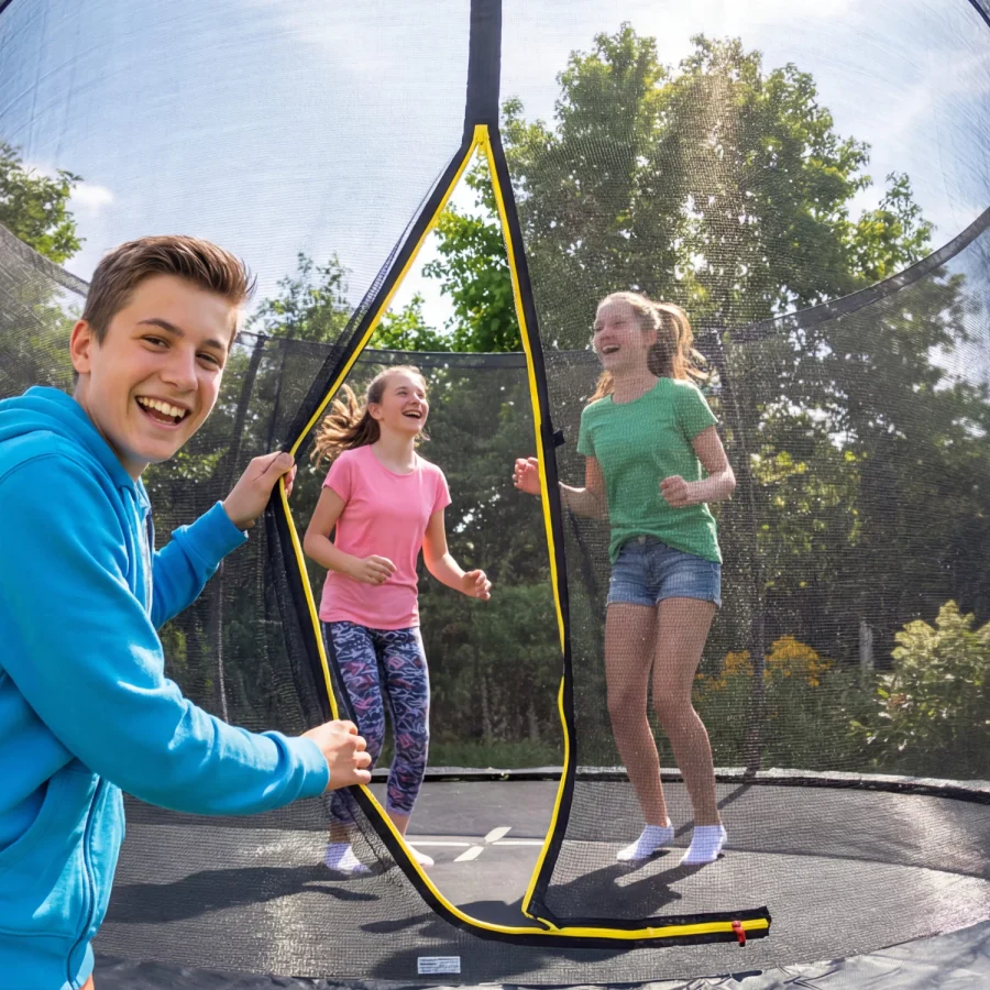 Trampoline med gresskarmotiv 366 cm 12 Fot – Outtec – bilde 5 av 5