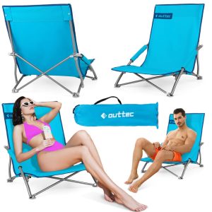 Sammenleggbar Campingstol, Solstol Easy Go Outtec