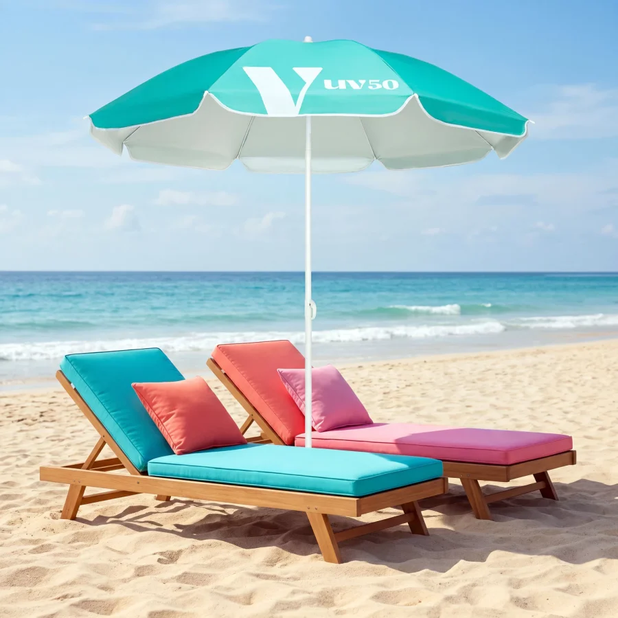 Ombra sammenleggbar strandparasoll 160 cm – Luverno – bilde 4 av 5