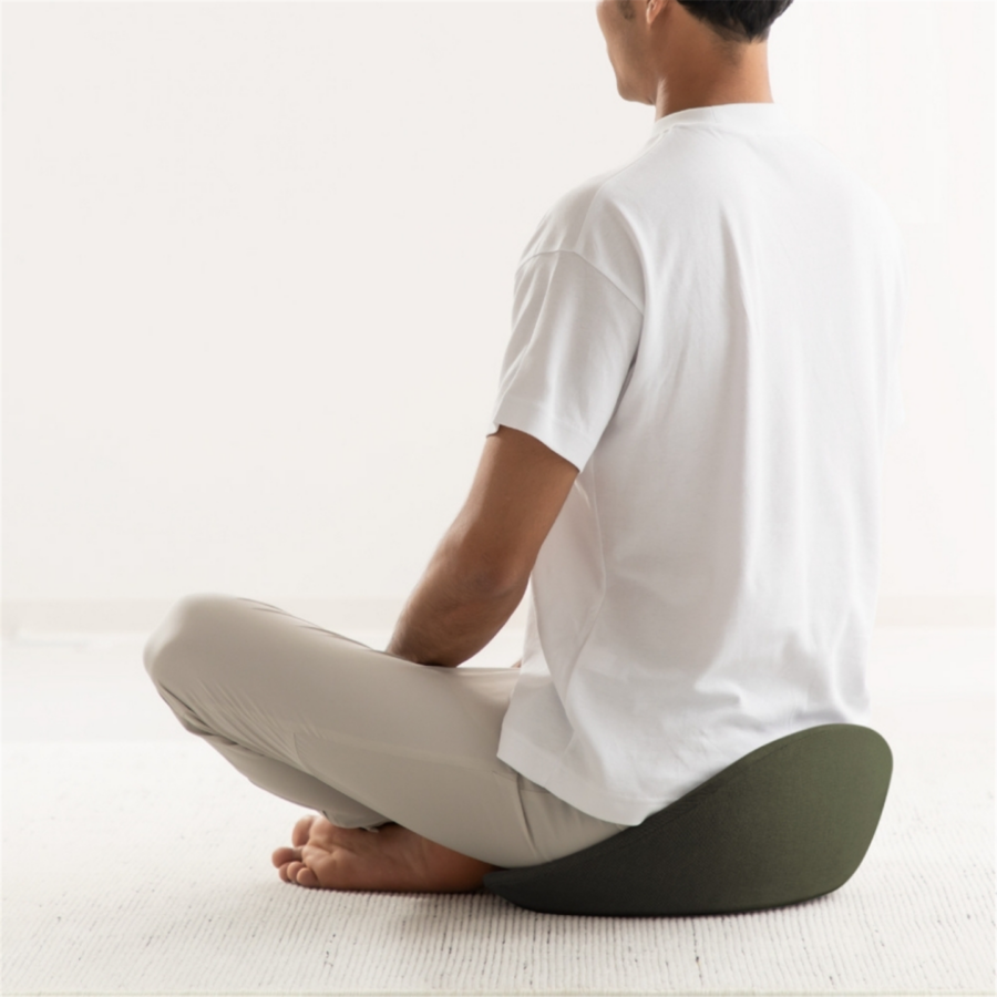 Ergonomisk Sittepute Kura Seat – grå – bilde 2 av 5