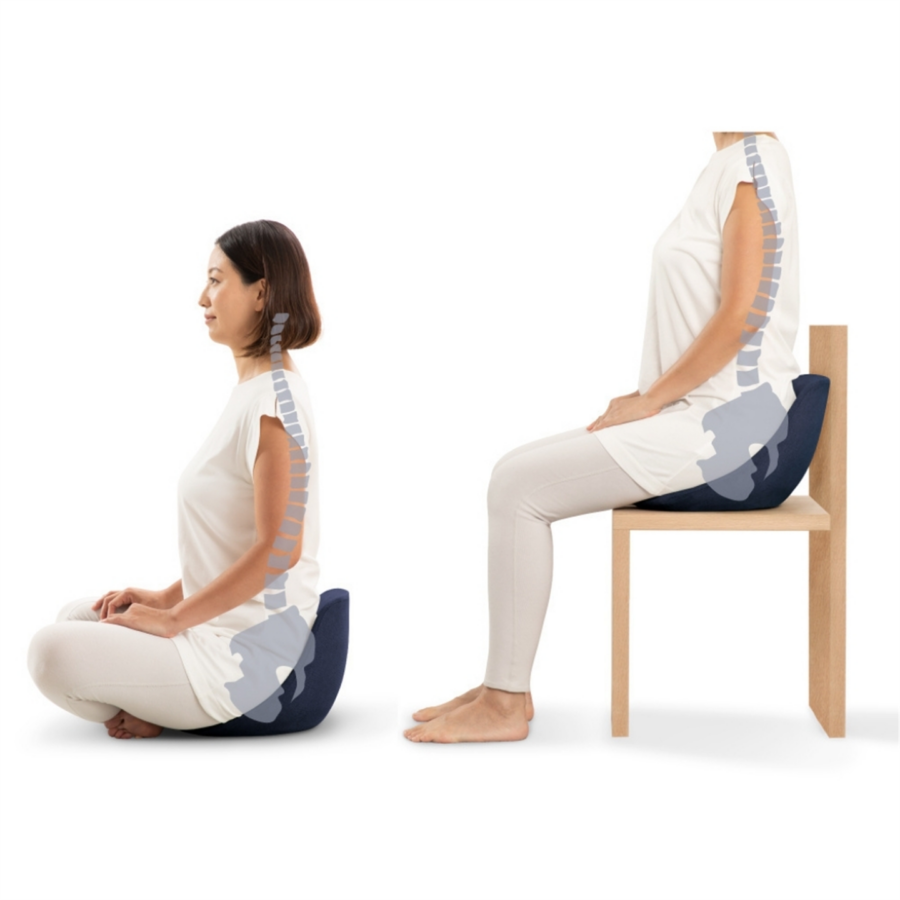 Ergonomisk Sittepute Kura Seat Hb – marineblå – bilde 3 av 5