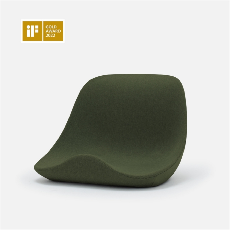 Ergonomisk Sittepute Kura Seat Hb – Olivengrønn – bilde 1 av 5