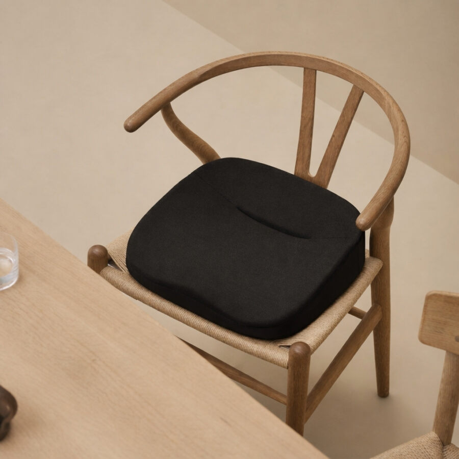 Ergonomisk Sittepute Kura Seat Soft – Olivengrønn – bilde 2 av 5