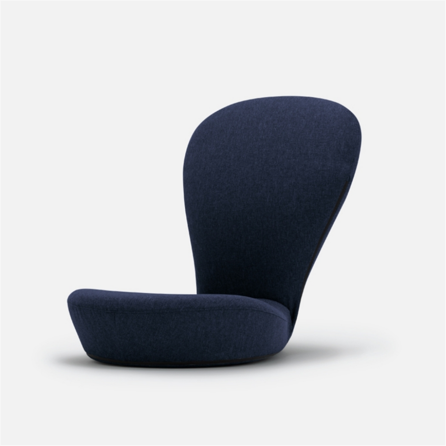 Ergonomisk Sittestol Stretch Chair – marineblå 48 × 58 × 15 – bilde 1 av 8